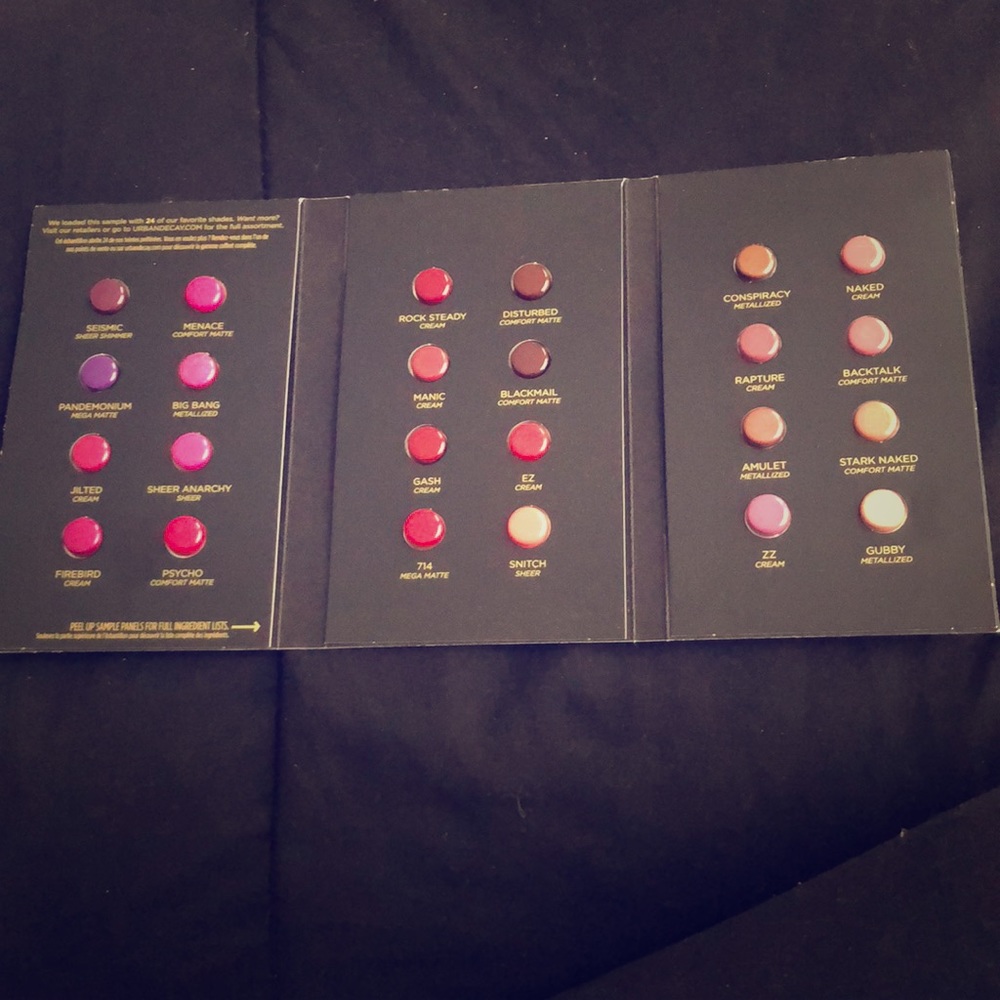 Urban Decay Vice Lipstick Sampler